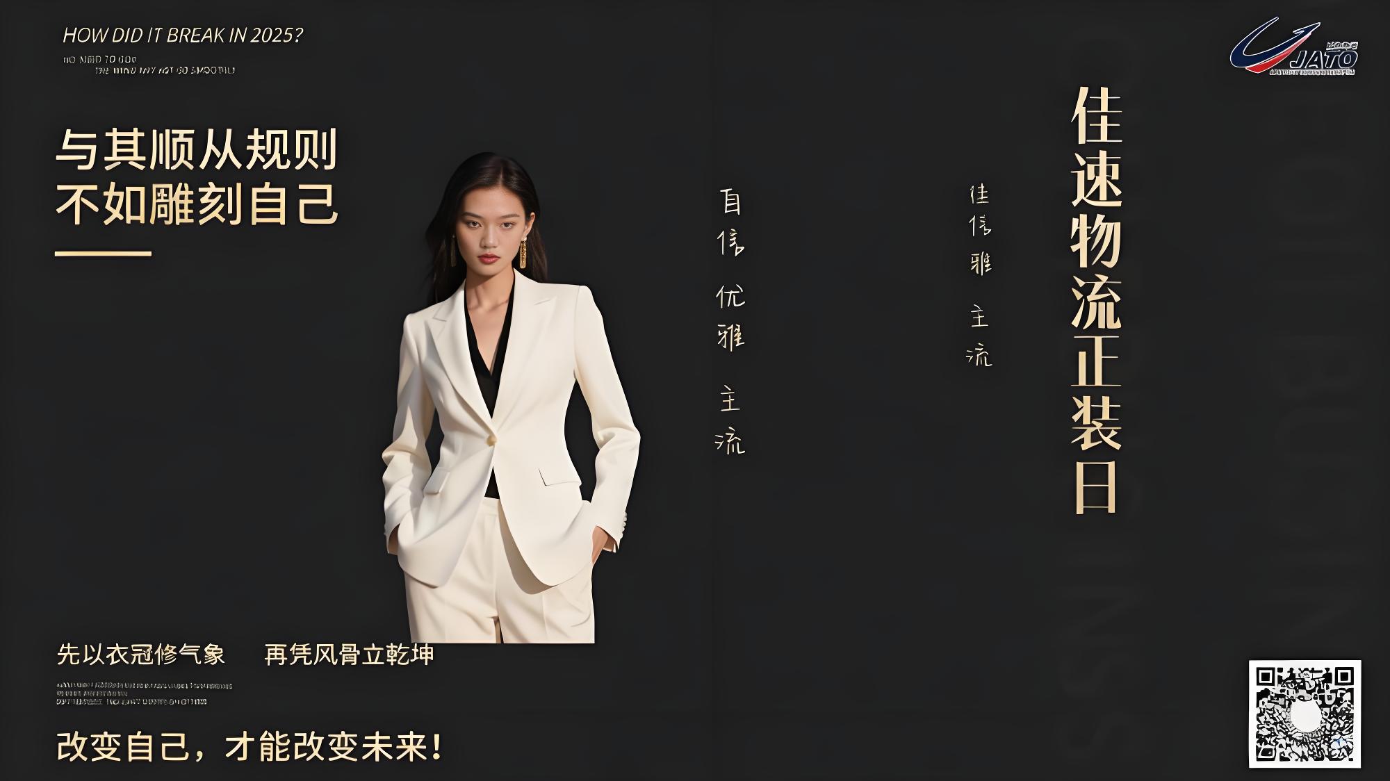 佳速物流“正装日”即将启幕：自信优雅，拥抱主流